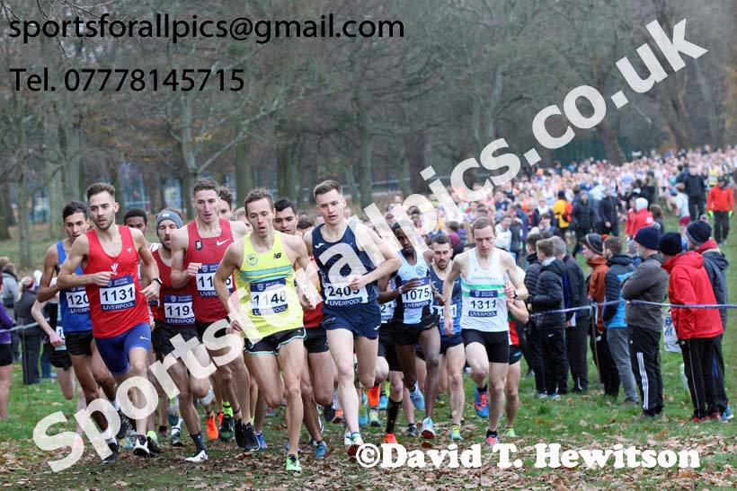 Senior mens British Athletics Liverpool Cross Challenge, Sefton Park, Liverpool. Photo:  David T. Hewitson/Sports for All Pics